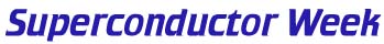 superconducting week logo